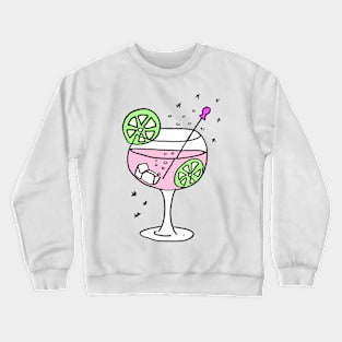 Pink Gin Crewneck Sweatshirt